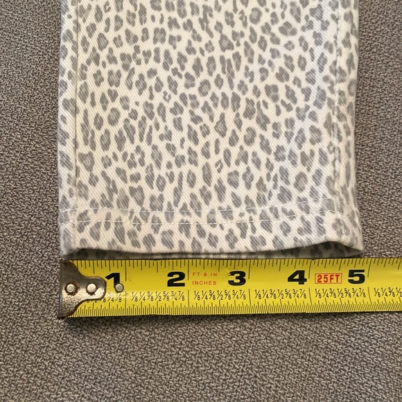 HUE Animal Print Jeggings Leggings Pants Medium - Picture 10 of 14